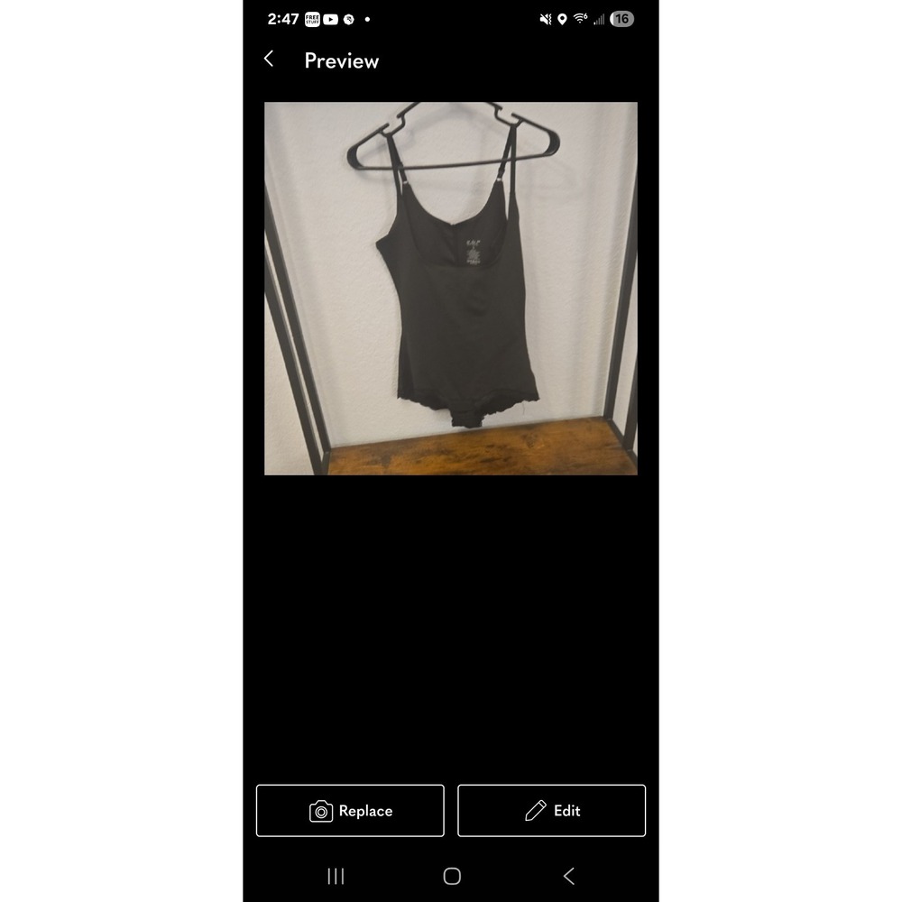 Black Sleeveless Bodysuit